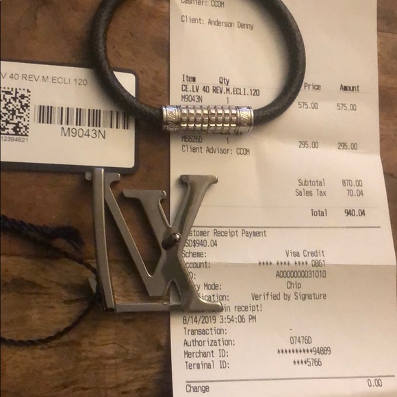 Louis Vuitton Belt - Picture 7 of 8